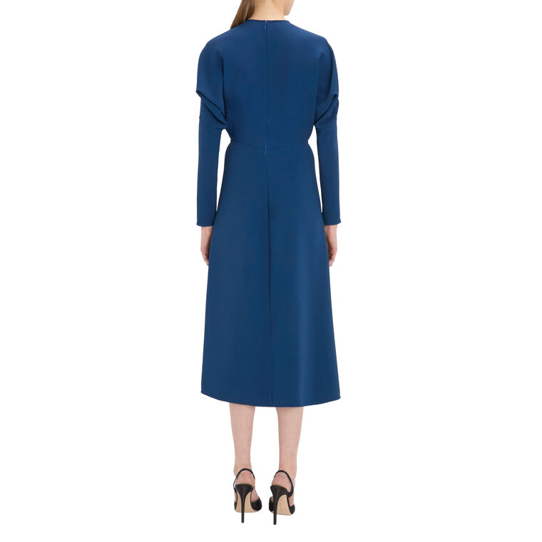 Long Sleeve Dolman Midi Dress image number null