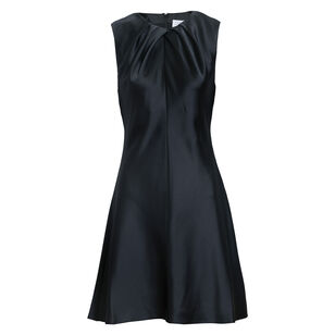 Emily Sleeveless Satin Mini Dress