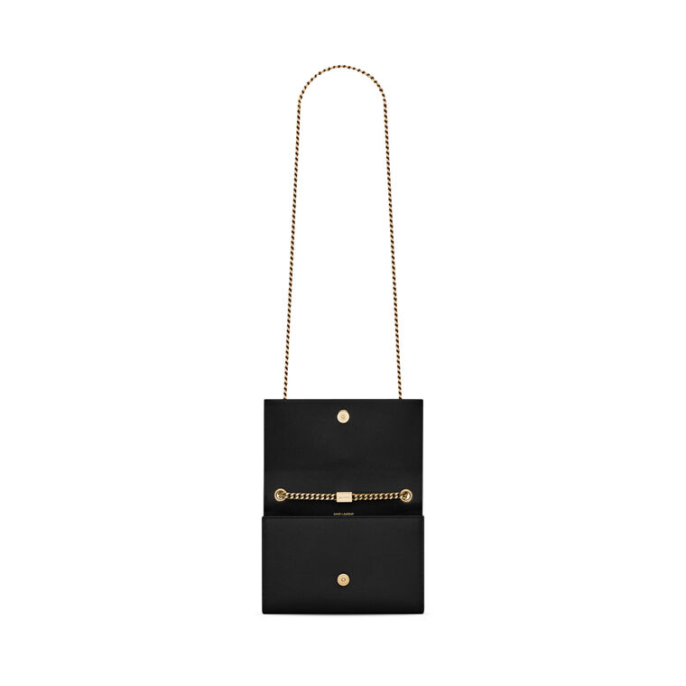 Kate Small Tassel Bag in Embossed Leather image number null