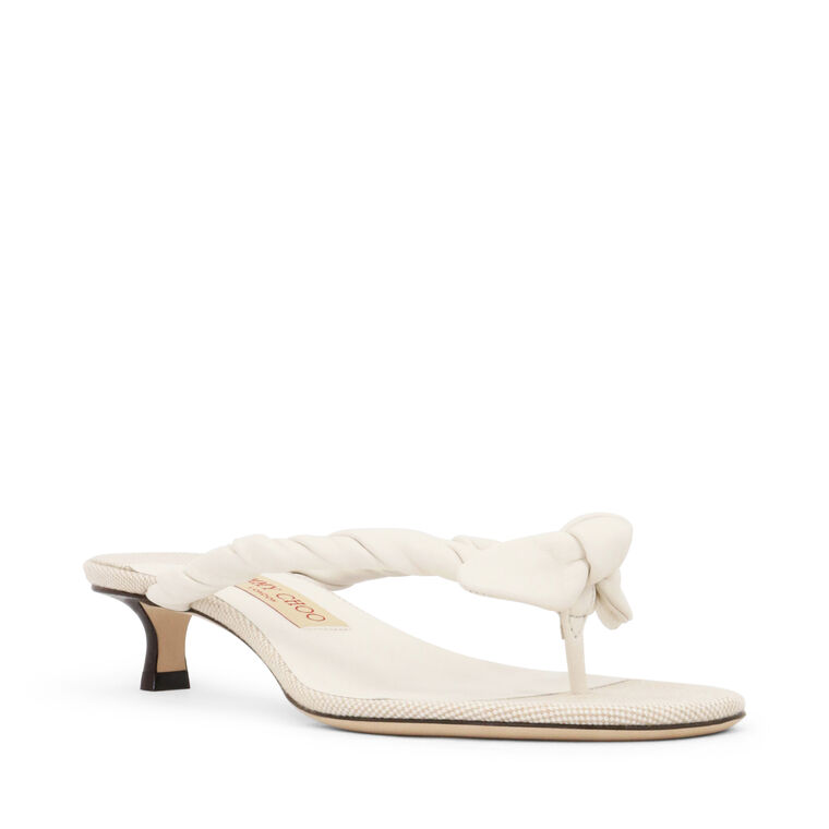 Liss 35mm Soft Glove Leather Kitten-Heel Sandal image number null