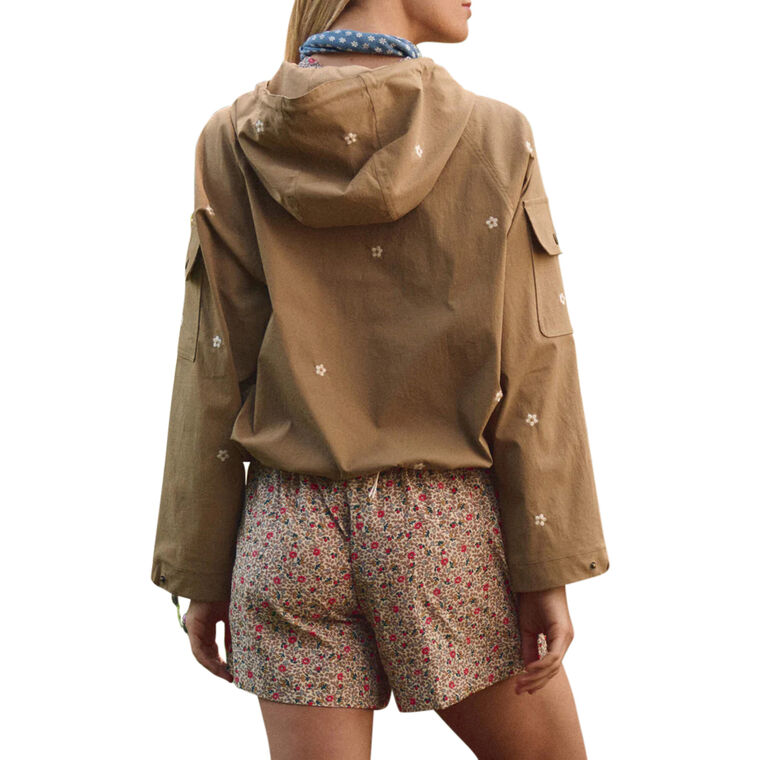 The Embroidery Cropped Trailhead Pullover image number null