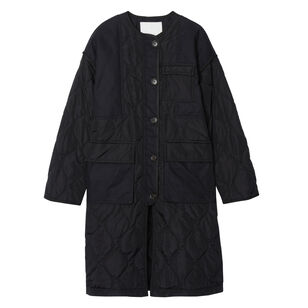 Quilted Nylon Liner Coat