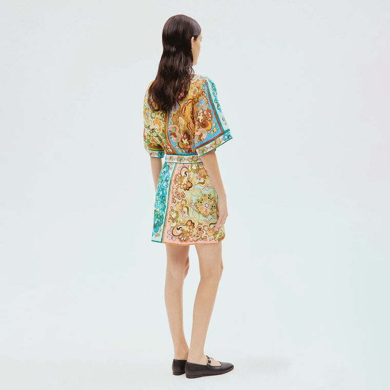 Dreamer Printed Mini Dress image number null