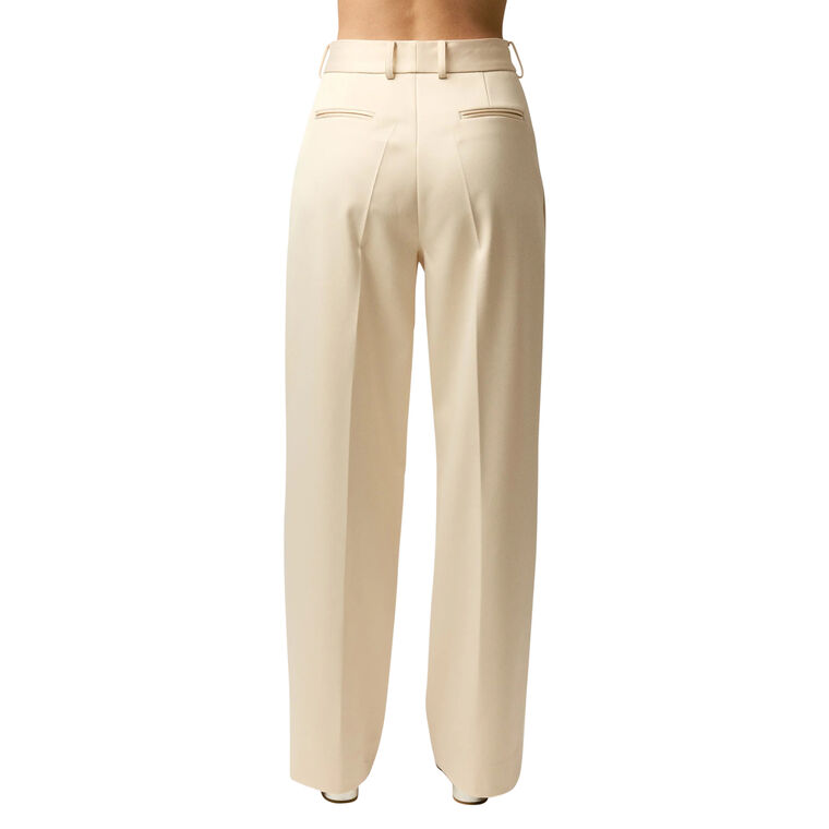 Petronella Dutchess Satin Pleated Pant image number null