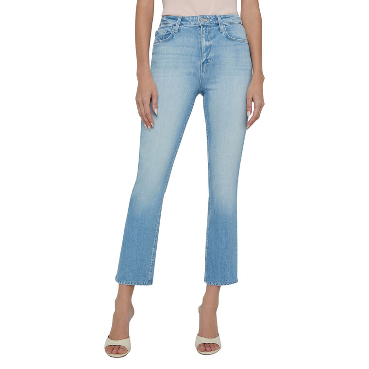 Mira Ultra High Rise Cropped Micro Bootcut Jean image number null