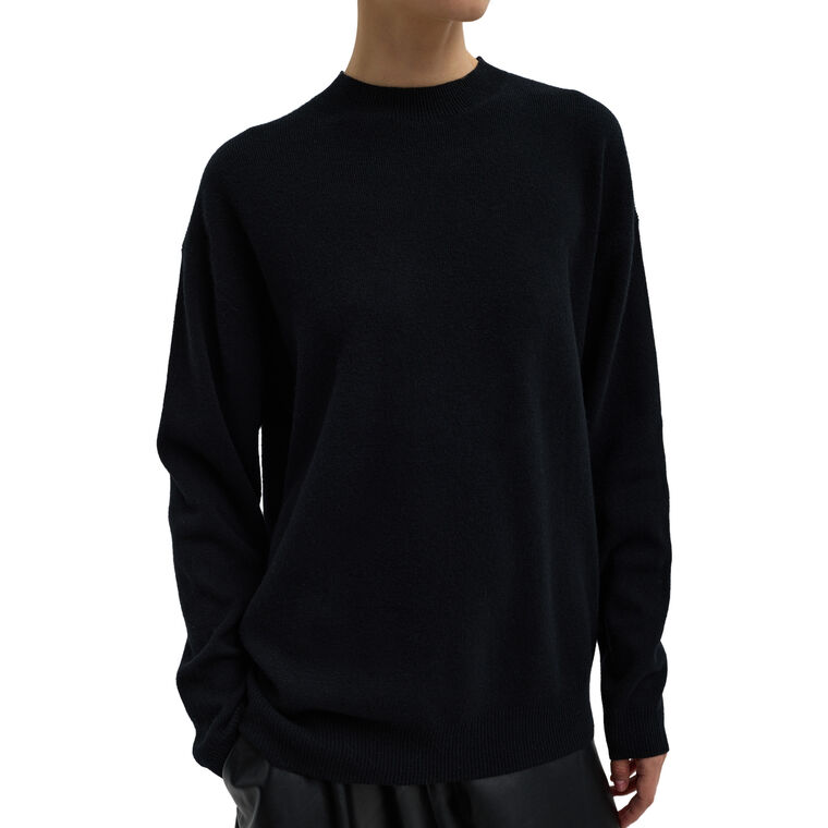 Anna Merino Wool Cut Out Racerback Pullover image number null