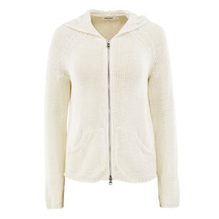 Bear Knit Zip-Up Sweater