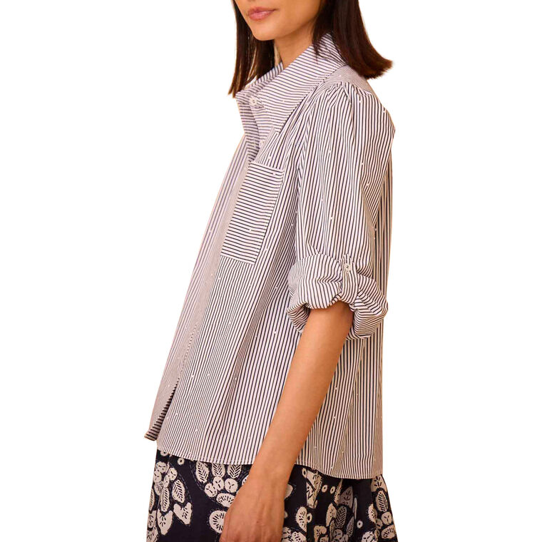 Jade Embellished Collared image number null
