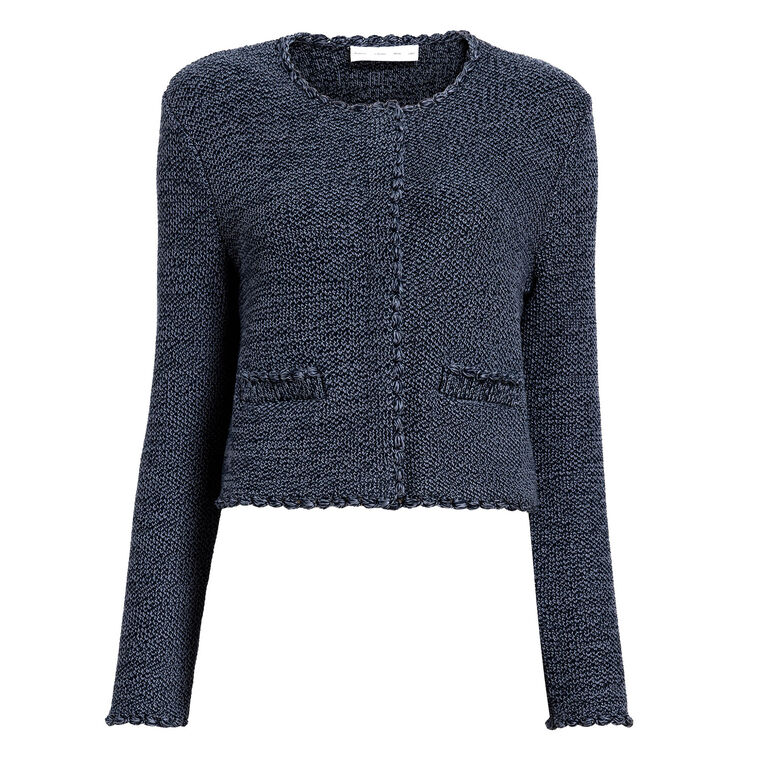 Nidia Macrame Jacket In Cotton image number null