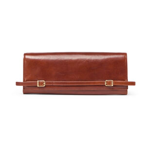 River East West Leather Clutch