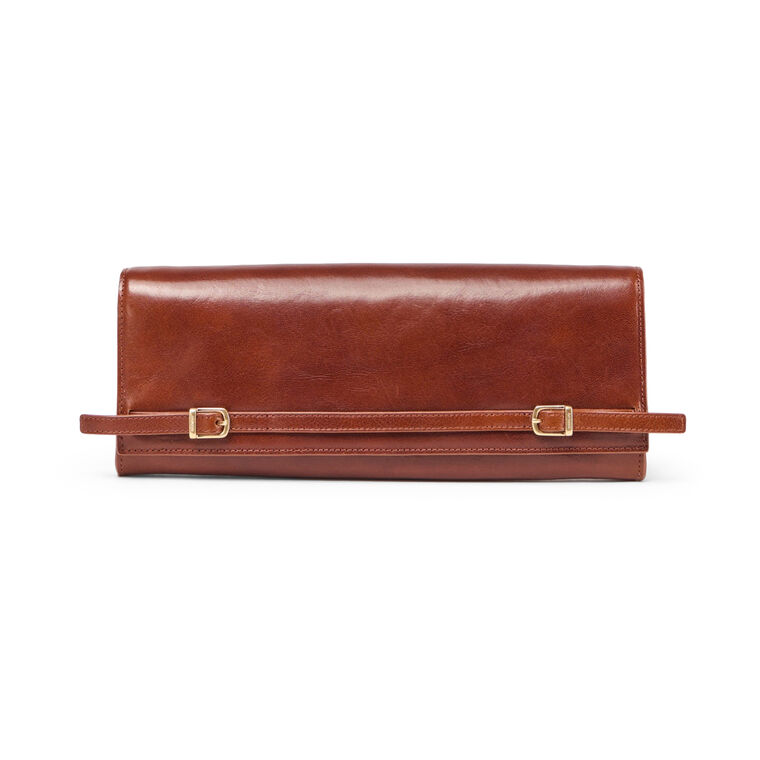 River East West Leather Clutch image number null