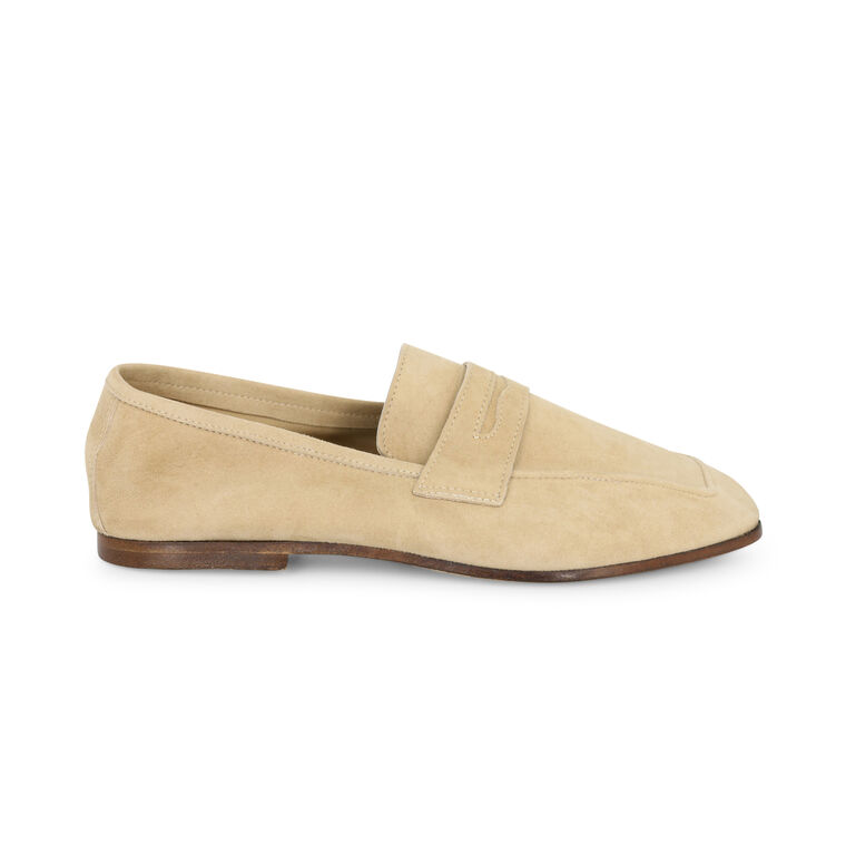 Essenziale Classic Suede Penny Loafers image number null