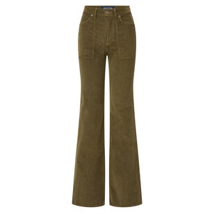 Carson Corduroy Kick-Flare Pant