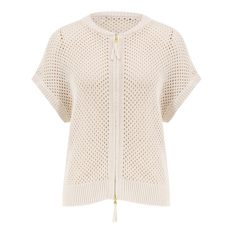 Hana Zip Cardigan image number null