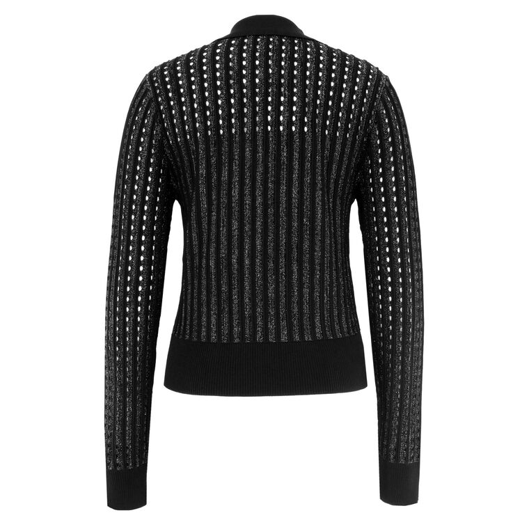 Roselyn Pinstripe Sweater image number null