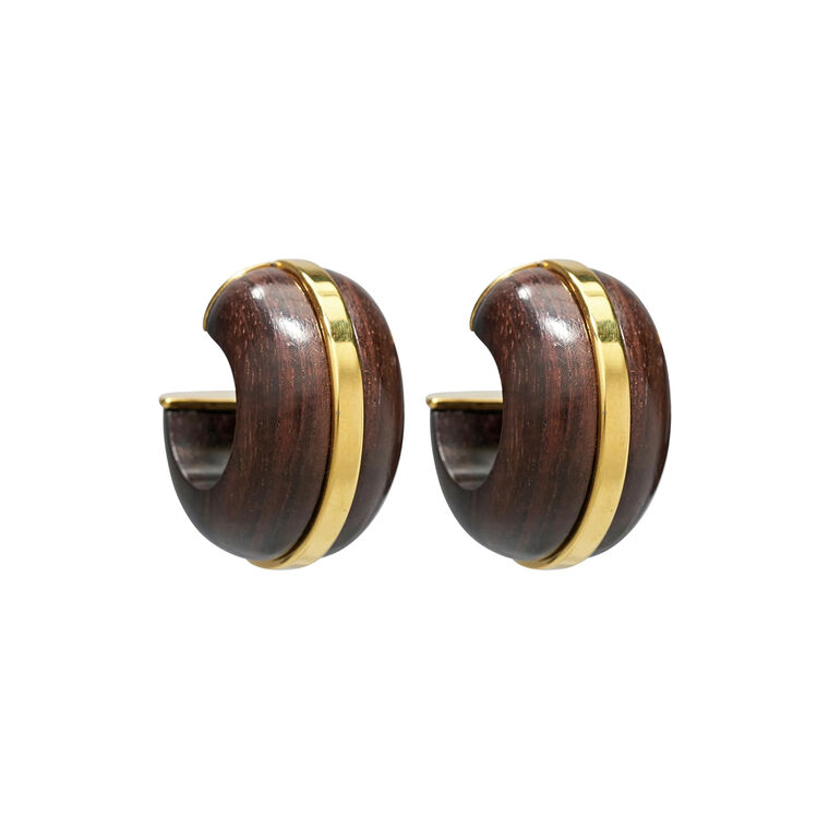 Halo Hoops In Acacia Wood image number null