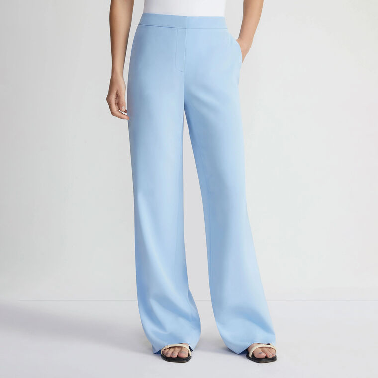 Organic Silk Stretch Crepe De Chine Sullivan Pant image number null