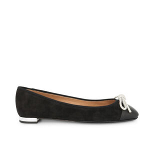 Parisina Crystal Bow Ballet Flats
