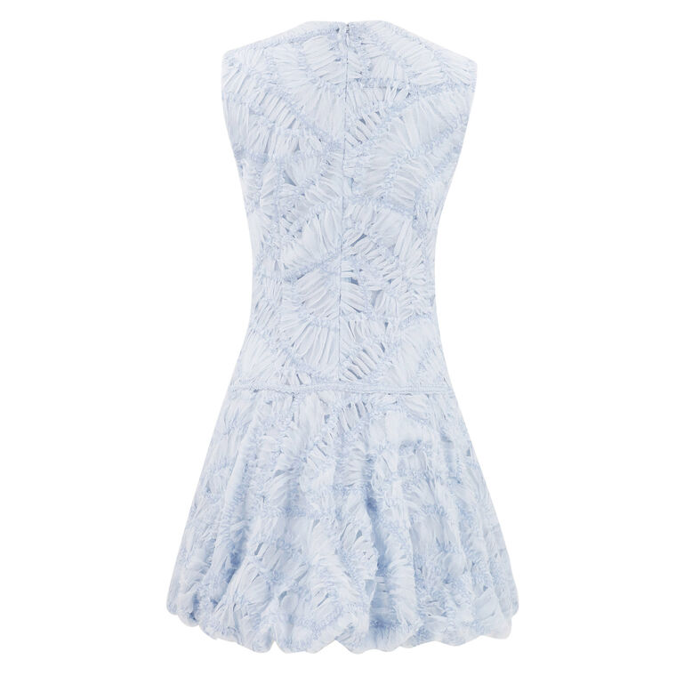 Vallan Organza Bubble Hem Mini Dress image number null
