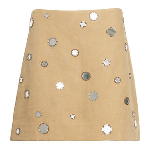 Ari Mirror Detail Mini Skirt