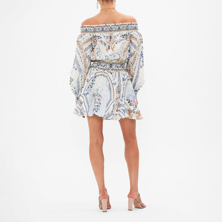 Off Shoulder Short Dress image number null
