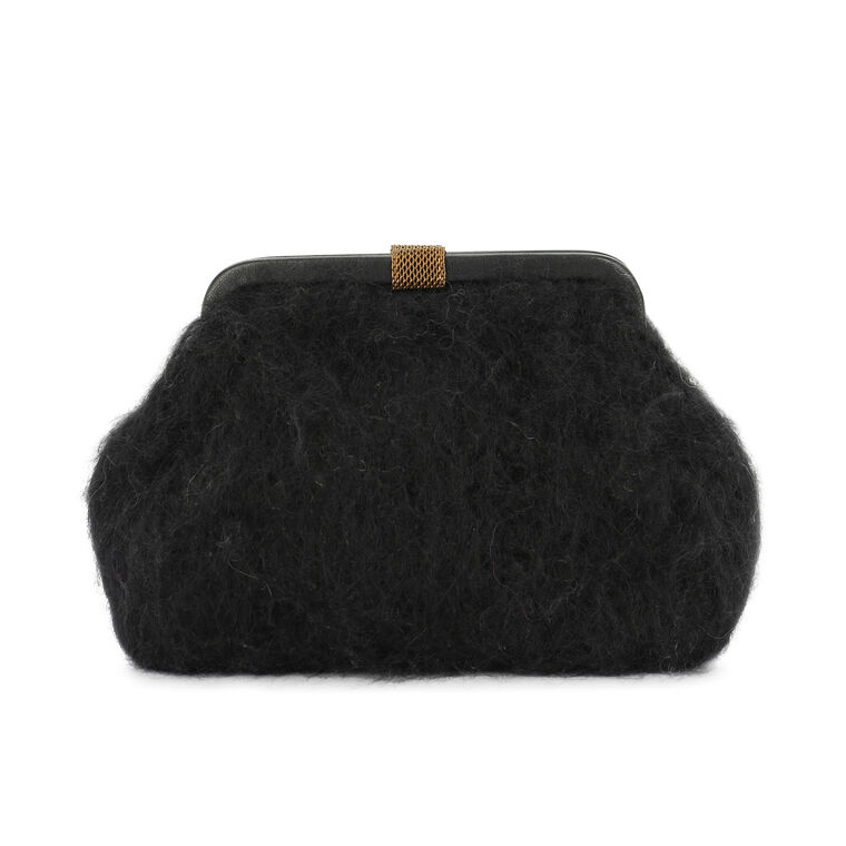 Susan Mohair Clutch image number null