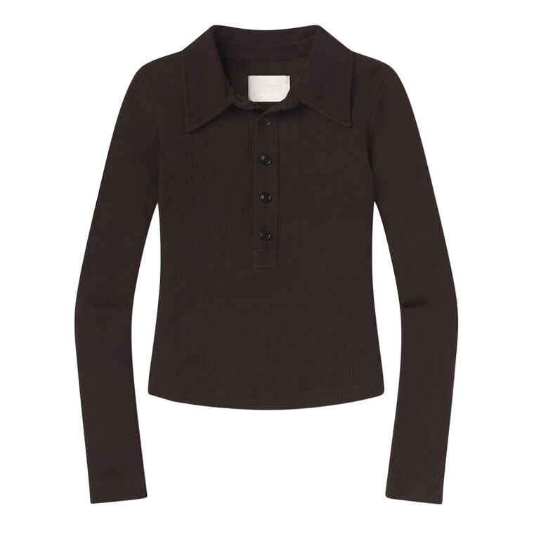 Long Sleeve 60s Polo image number null