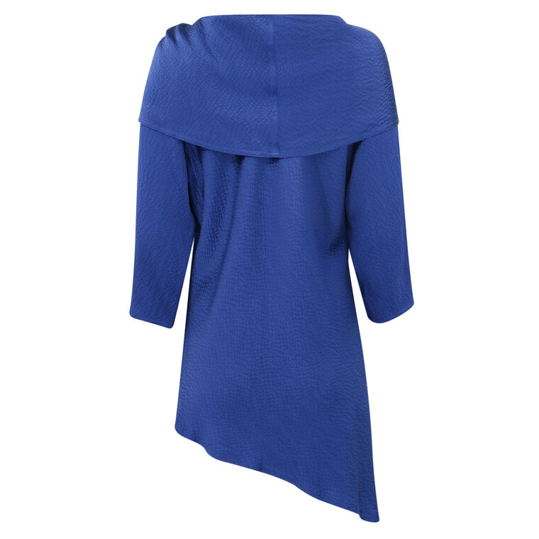 Hammered Satin Bias Tunic image number null