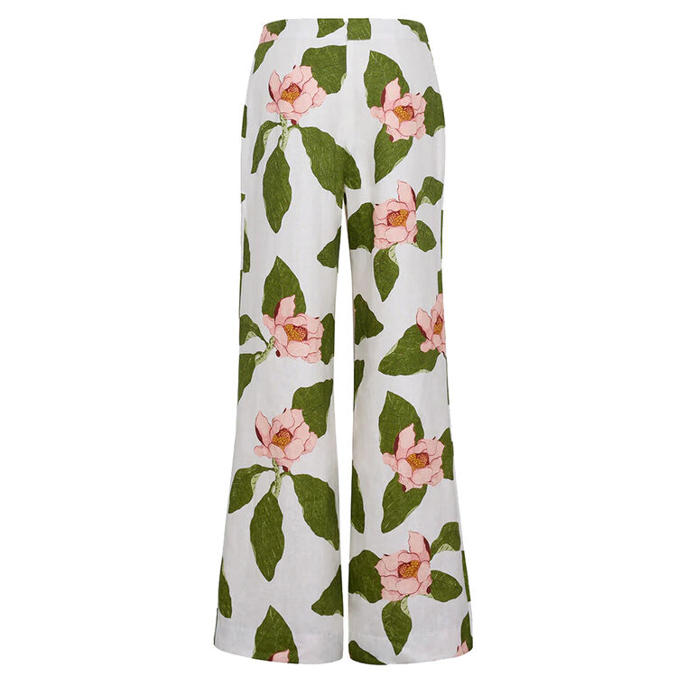 Sunflower Wide-Leg Linen Pant image number null
