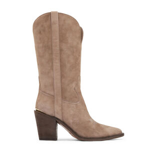 Leigh Anne Suede Mid Calf Boot