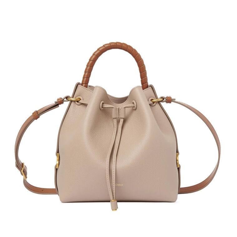 Marcie Leather Bucket Bag image number null