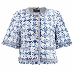 Mojo Short Sleeve Tweed Jacket