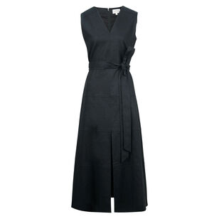 Reinella Sleeveless Belted Midi Dress