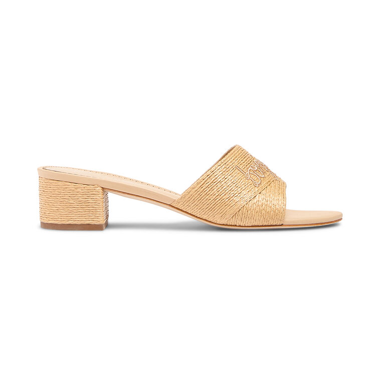 Dani Bonjour Raffia Slide image number null