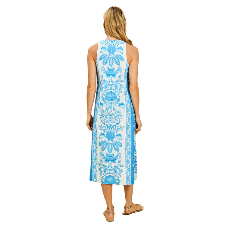 Farfalle Sleeveless Midi Dress image number null