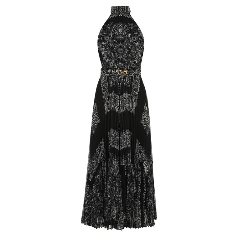 Sunray Halter Picnic Dress image number null
