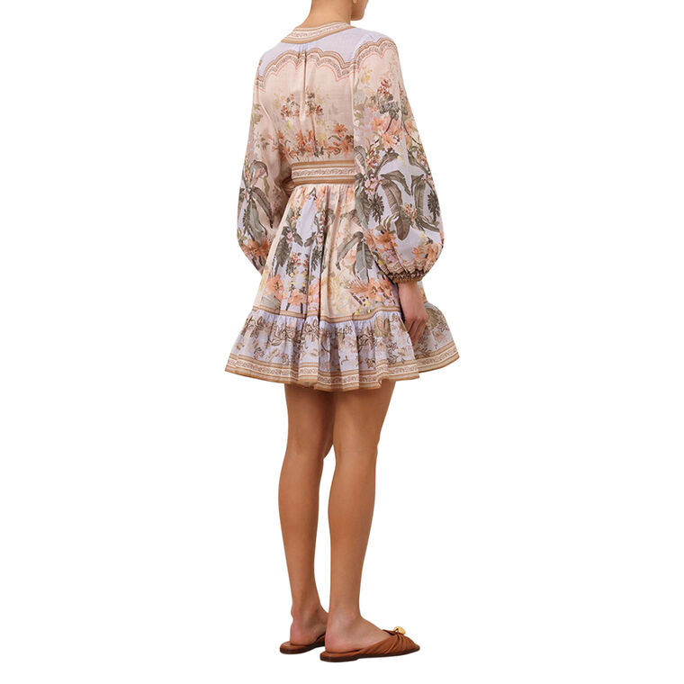 Wylie Mini Wrap Frill Dress image number null