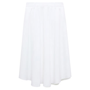 Poplin Power Midi Skirt