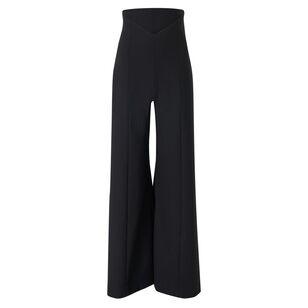 V-Waist Wide-Leg Pant
