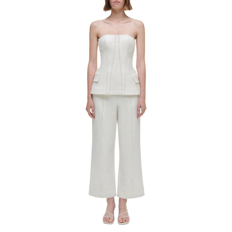 Sully Wide Leg Cropped Pant image number null