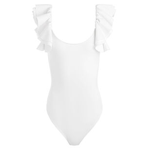 Tawny Ruffle Sleeve Bodysuit