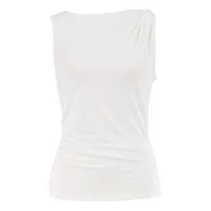Otessa Sleeveless Gathered Top
