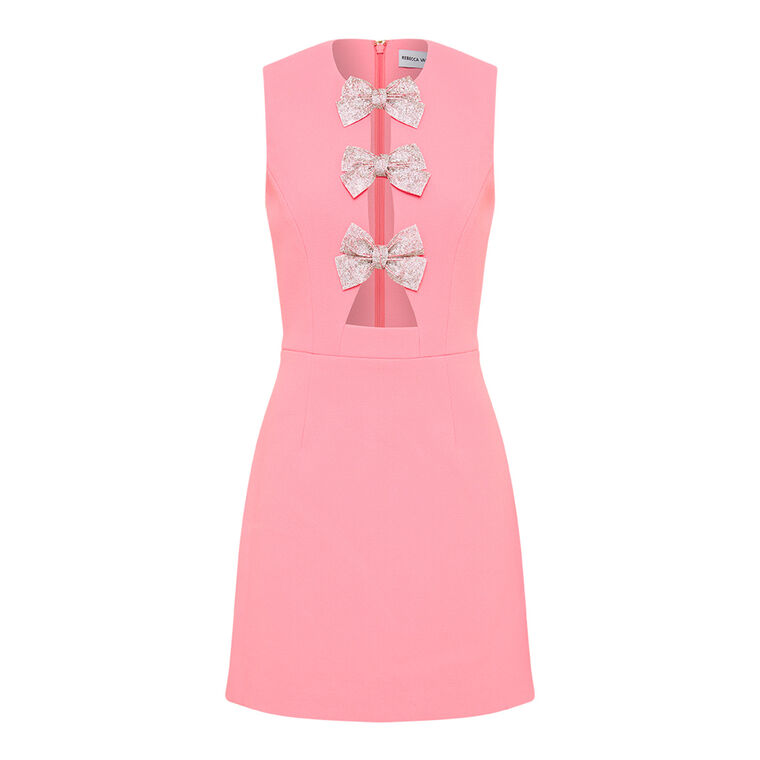 Brittany Bow Mini Dress image number null