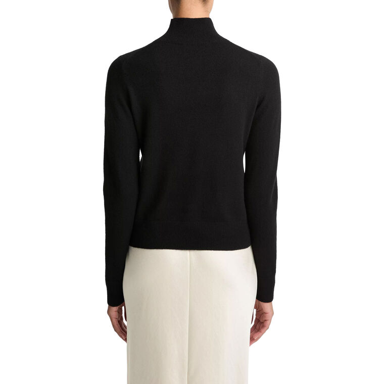 Long Sleeve Cashmere Turtleneck Sweater image number null