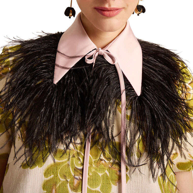 La Scala Collar With Feathers image number null