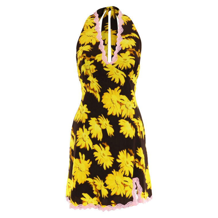 Lucca Halterneck Mini Dress image number null