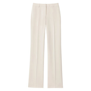 Finesse Crepe Gates Relaxed Full Leg High Rise Pant