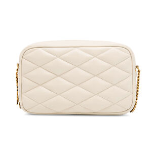 Quilted Leather Mini Camera Bag