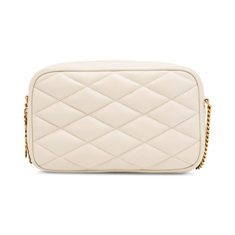 Quilted Leather Mini Camera Bag image number null