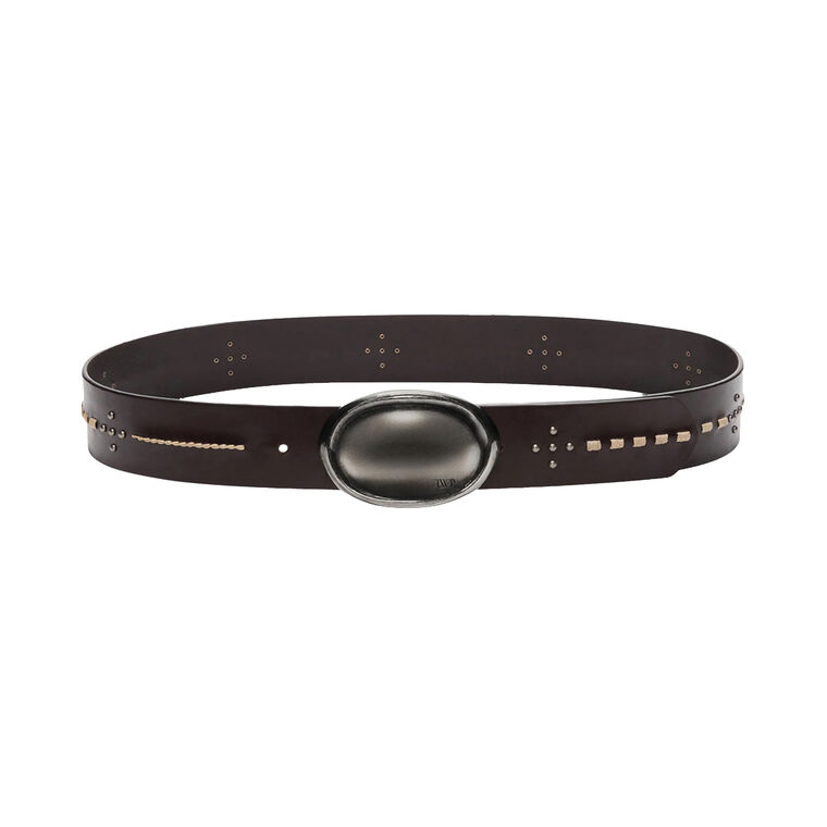 Buckle Bunny Belt With Crystals image number null